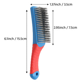 Regpre stainless steel brush resists corrosion in wet and dry tasks