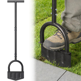 REILEIHODE edger tool with sharp steel blade for precise lawn edges along paths