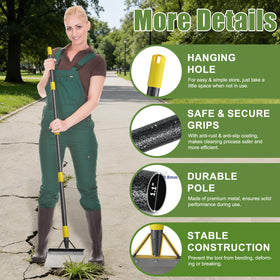 REILEIHODE easy-detach design stores compactly after use.