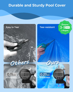 Reinmoson waterproof and dustproof keeps rain and debris out