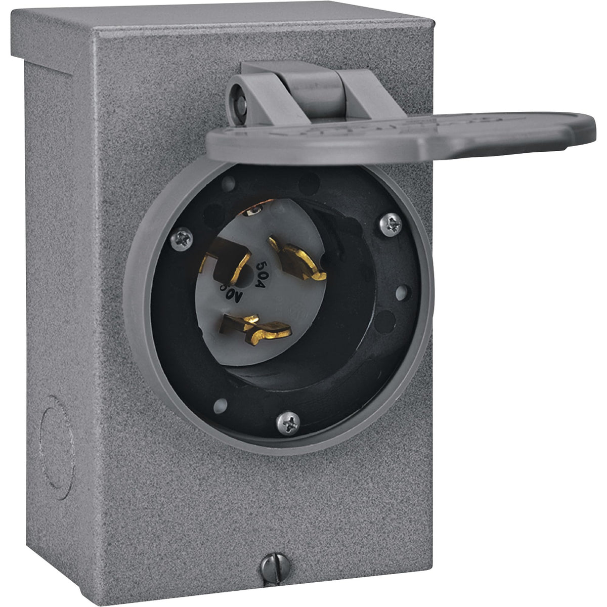 Reliance Controls PB50 rain-tight cap protects inlet when not in use