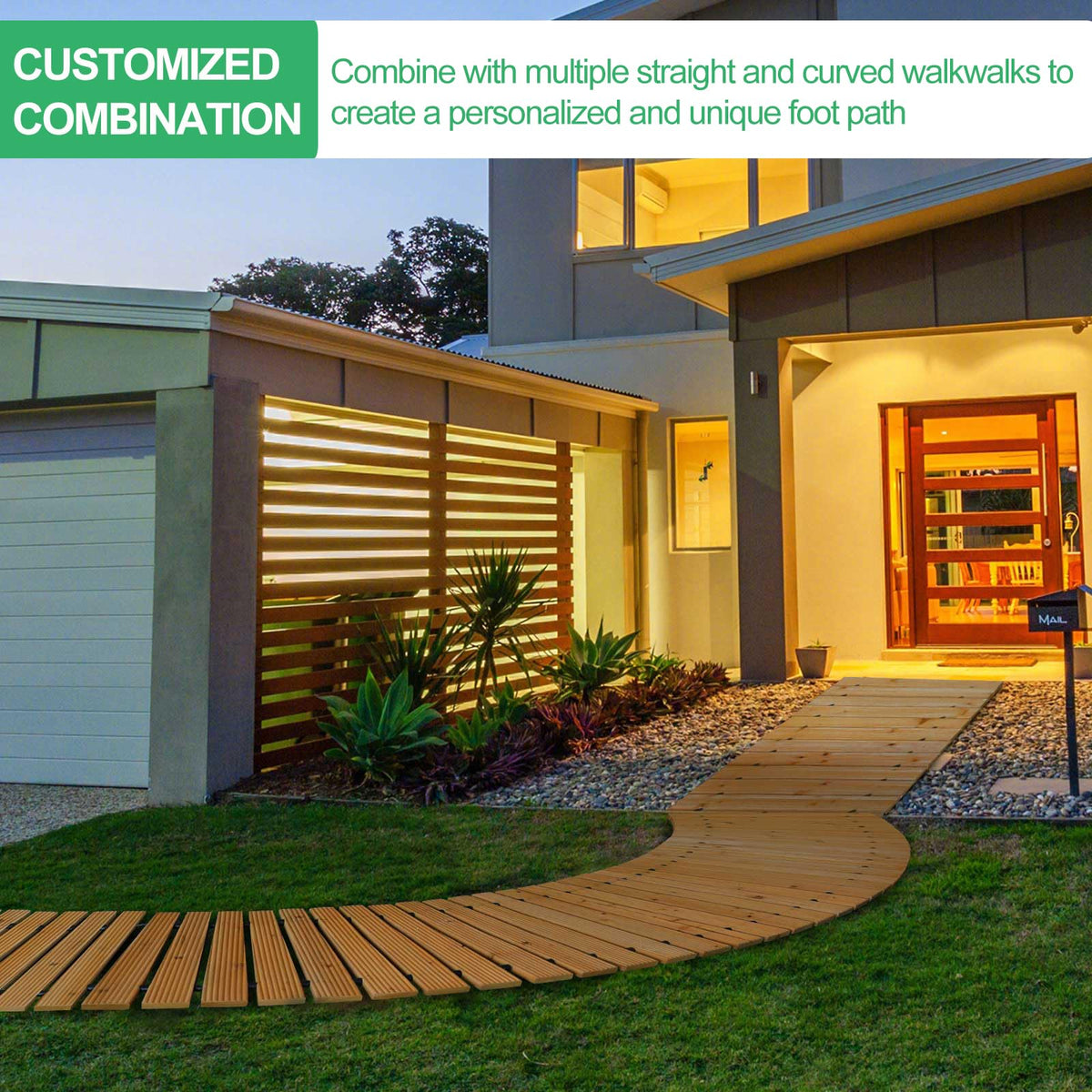 RELIANCER anti-slip surface improves traction on wet or damp days.