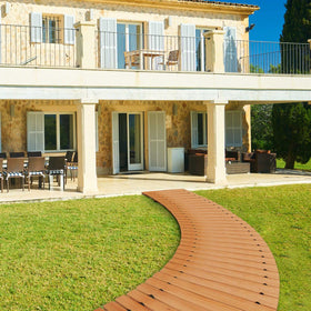 RELIANCER decorative walkway enhances outdoor spaces while guiding guests.