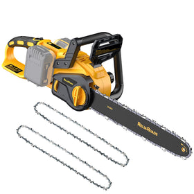 ReliaRoads 16-inch brushless chainsaw bar for precise pruning and firewood prep.
