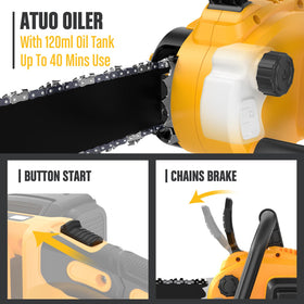 ReliaRoads compact oil can and accessories provide quick maintenance on site.