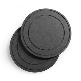 Relime diatomaceous earth plant saucer 8-inch 2-pack for quick-dry drainage under indoor pots