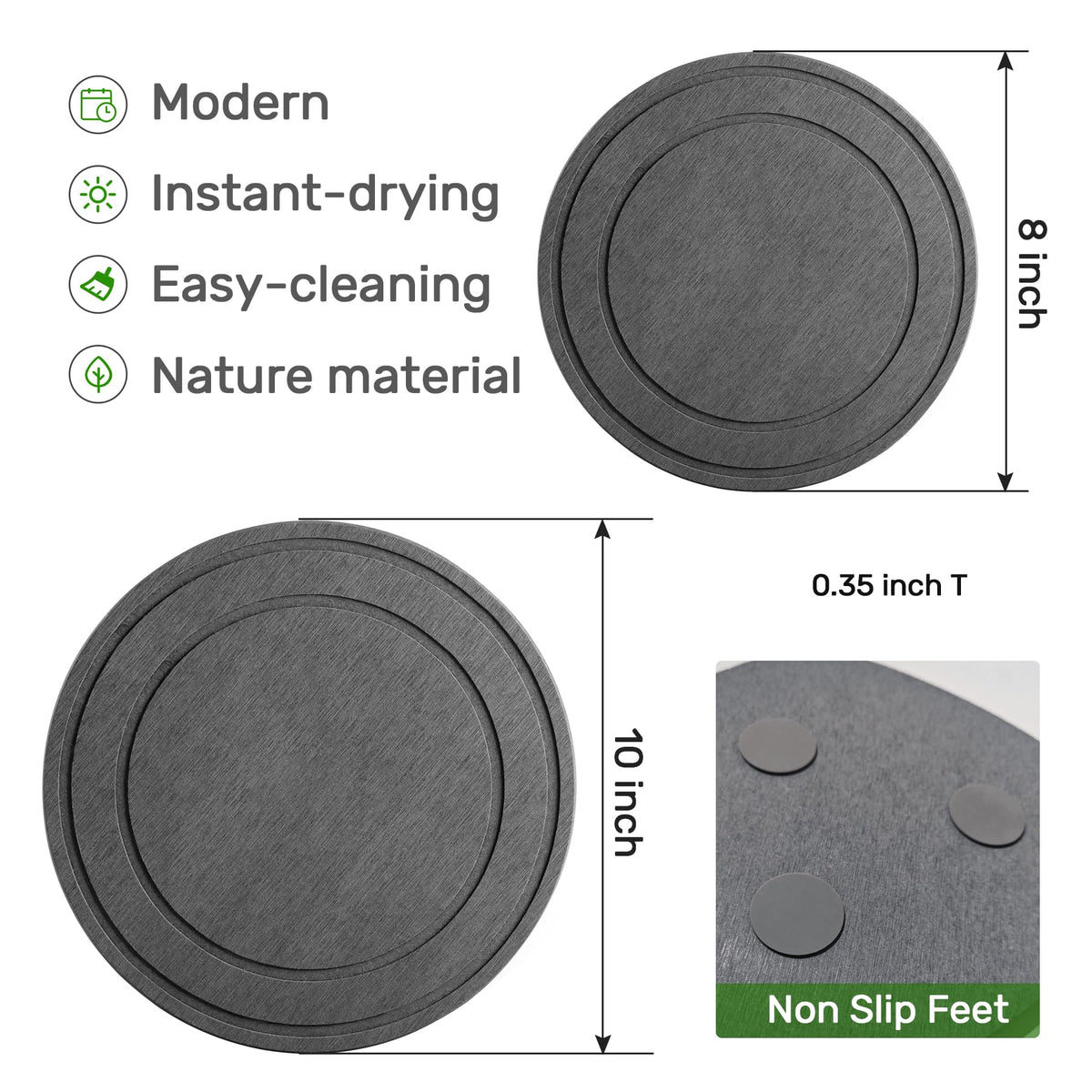 Relime eco-friendly materials support a greener home environment