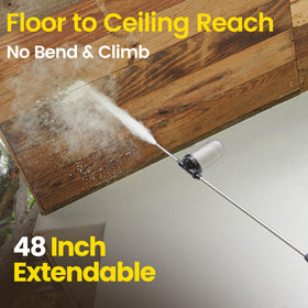 Relime extendable four-foot rod enables reach without ladders.