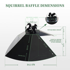 RELIY all-weather baffle design withstands wind, rain, and sun for year-round use.