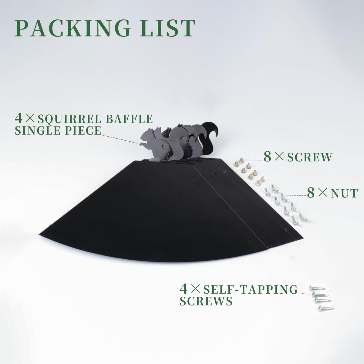 RELIY bird-friendly setup lets birds feed peacefully while deterrents stay in place.