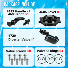 Reltvo handle 7433 close-up highlighting ergonomic grip for easy valve operation