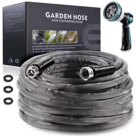 Relxitl garden hose 100ft demonstrates durability for long watering sessions.