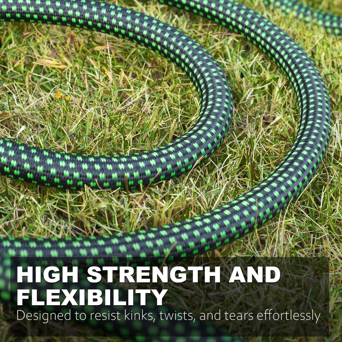 Relxitl burst-proof design withstands high water pressure for reliable outdoor use.