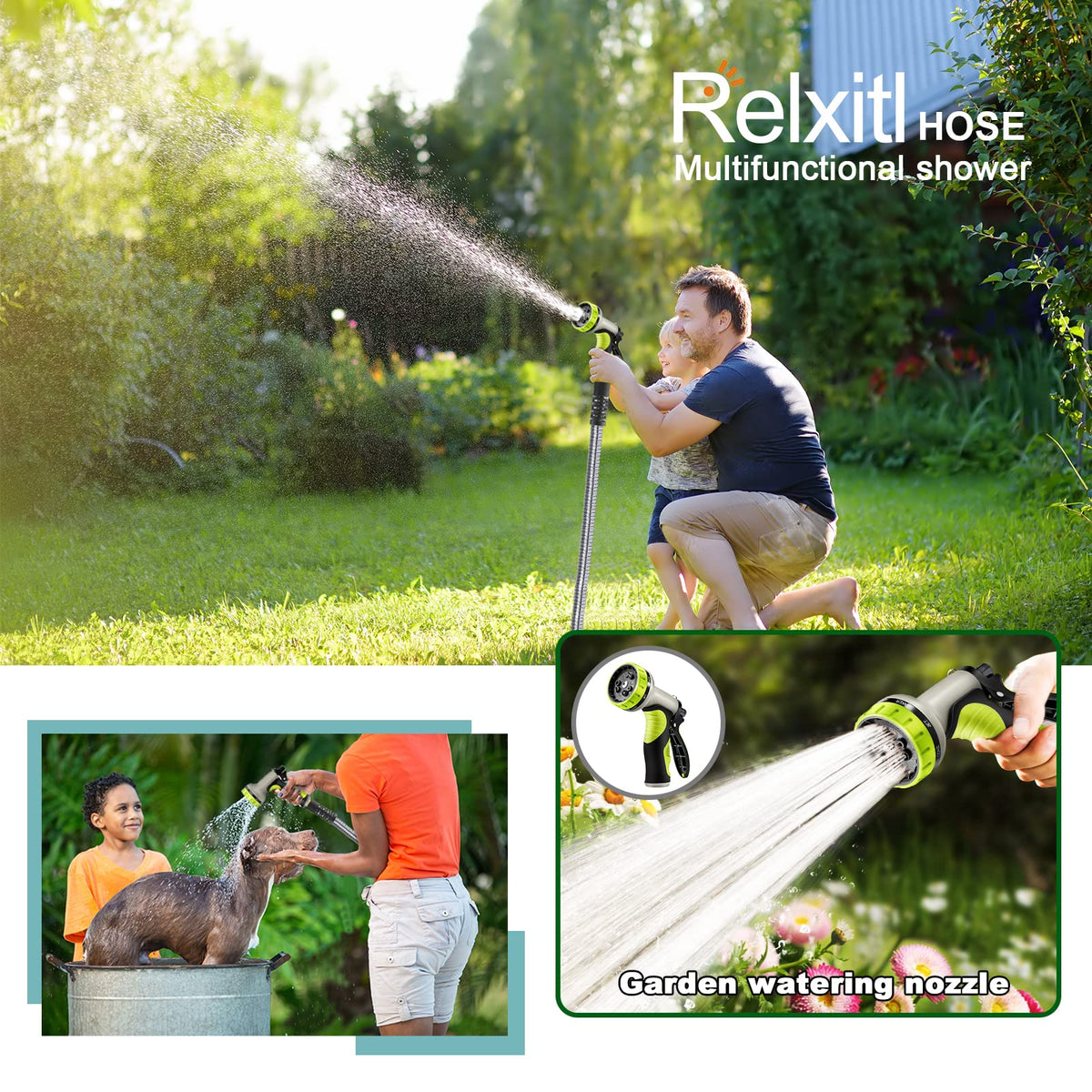 Relxitl heavy-duty connectors resist leaks under high pressure.