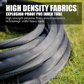 Relxitl non-expandable hose maintains steady water flow without overextending your setup.