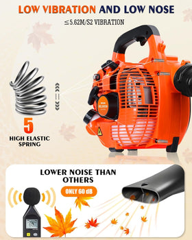 Relxxon throttle control close-up, precise airflow adjustment for targeted work.