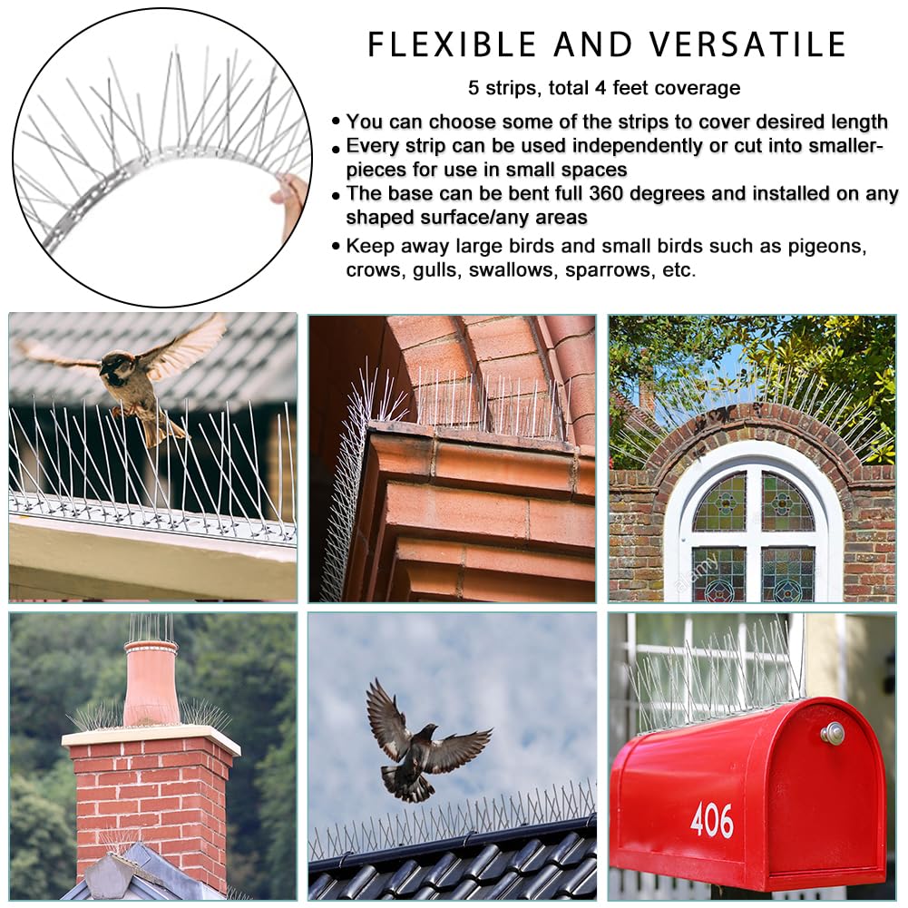 REMIAWY 5-strip kit provides broad coverage for wide patio surfaces.