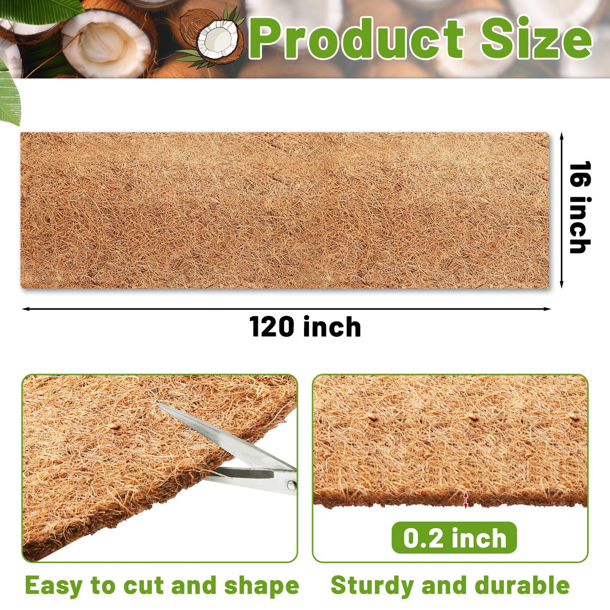 REMIAWY liner on moss pole supports healthy growth and soil containment.