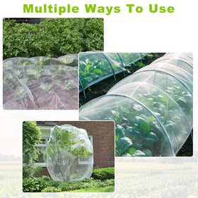 REMIAWY garden netting doubles as debris netting or pool cover