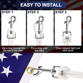 REMIAWY multiuse rope used for camping gear and outdoor setup.