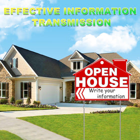 REMIAWY open house sign kit for lawn or garden displays