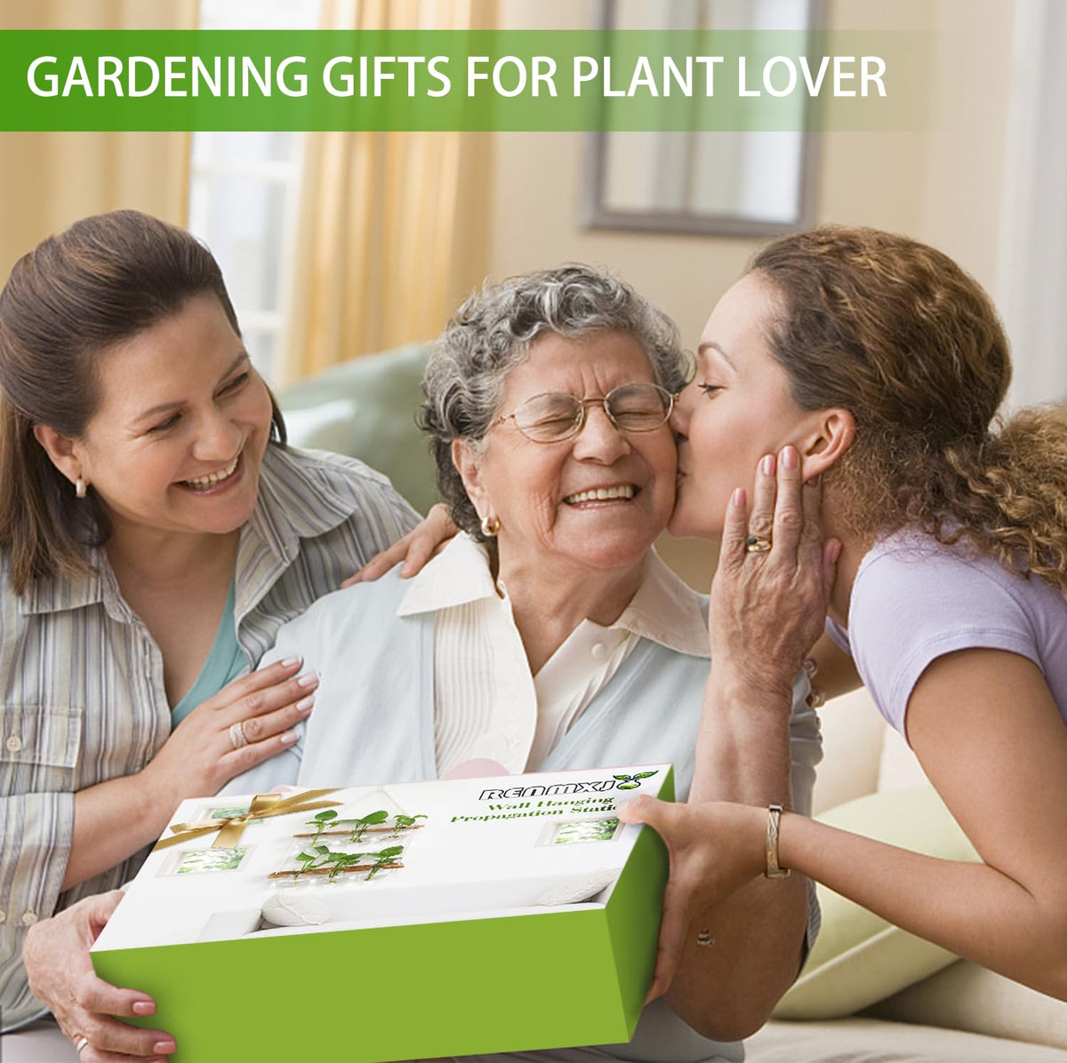 Renmxj gift ready propagation station ideal for plant lovers and moms