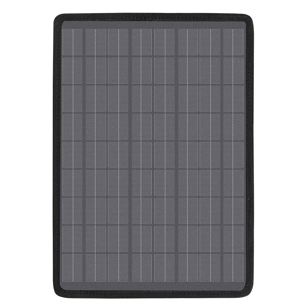 Renogy 10W solar trickle charger with SAE quick connection for simple battery maintenance.