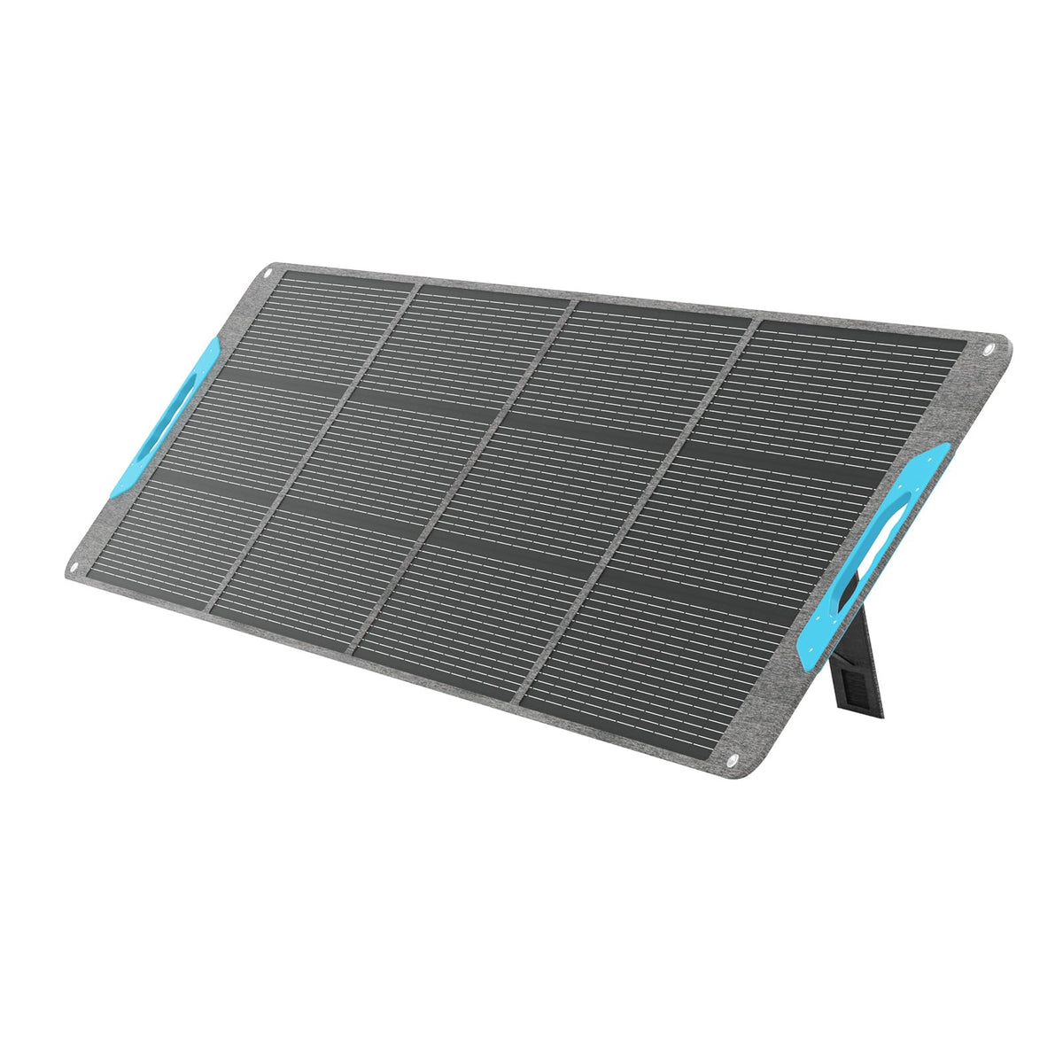 Renogy 200W foldable solar panel folded for easy transport and storage