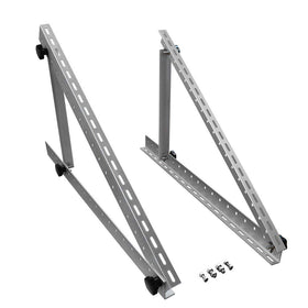Renogy off-grid mounting kit includes tilt legs for adaptable solar setups.