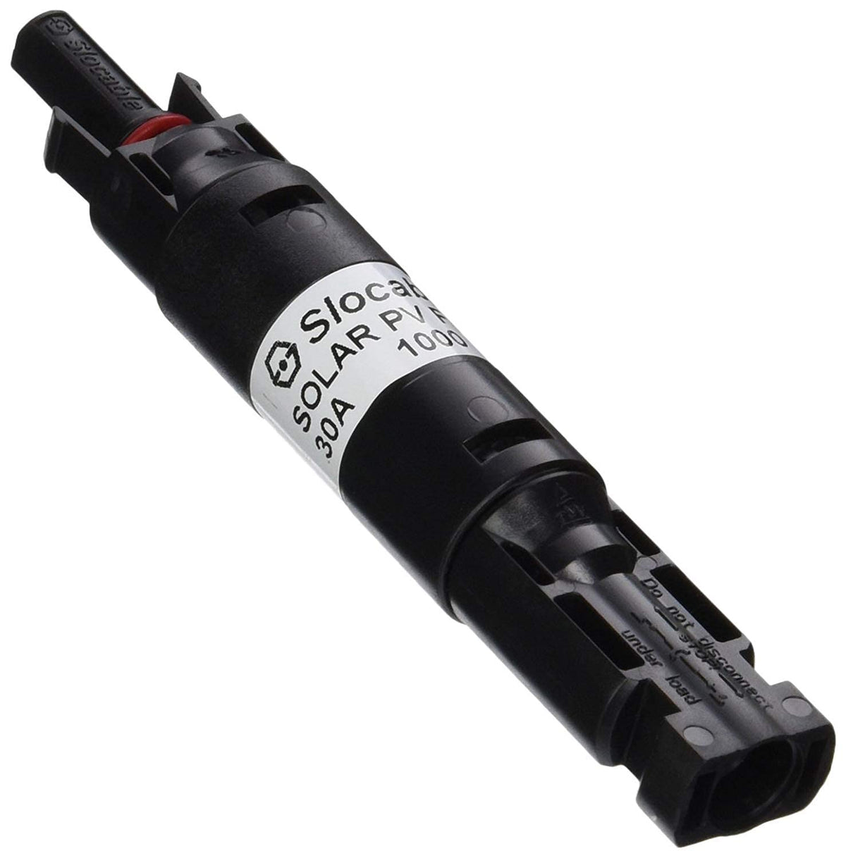 Renogy 30A waterproof inline fuse holder with PV cable compatibility for varied insulation.