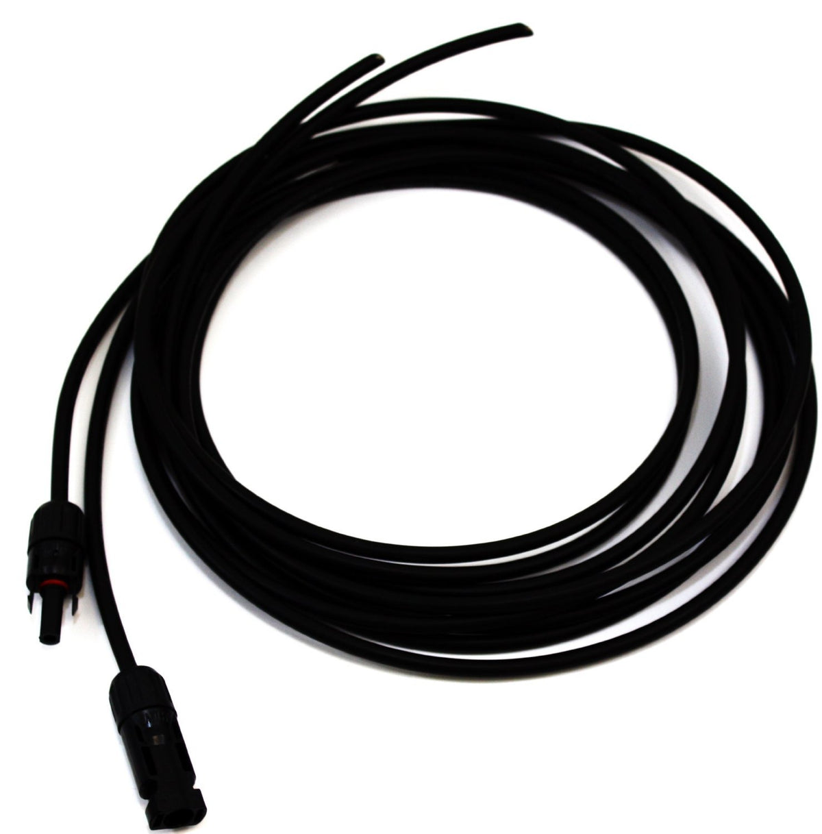 Renogy adaptor kit with a female connector for a secure panel-to-controller connection.