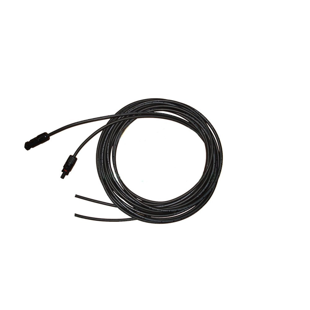 Renogy adaptor kit with a male connector for easy, weatherproof wiring.