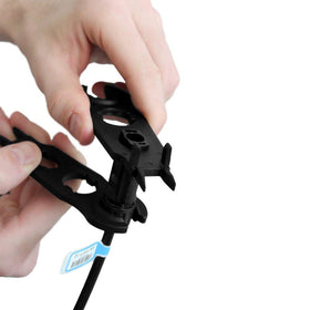 Renogy custom solar wire assembly tool shown for neat, tailored wiring