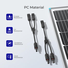 Renogy easy-lock design allows quick connection and secure fit