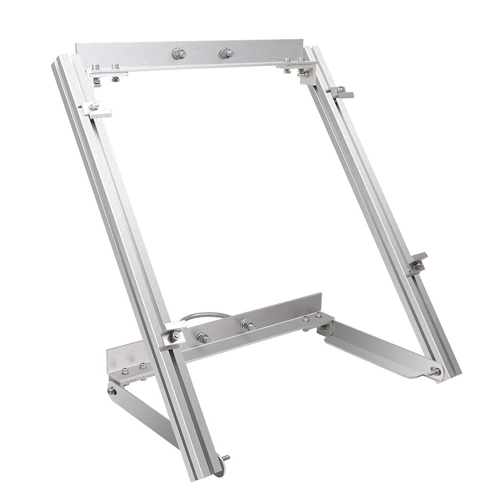 Renogy pole-mount side panel assembly for off-grid installs.