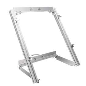 Renogy pole-mount side panel assembly for off-grid installs.