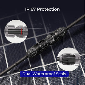 Renogy premium PC material provides UV and oil resistance for durability