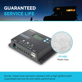 Renogy Wanderer negative-ground design supports safe integration in RV and marine setups.
