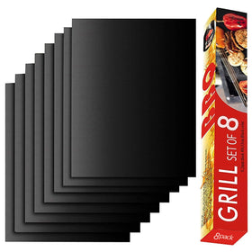 Renook grill mats 8-pack packaging highlights value and durability for outdoor cooking