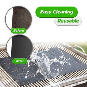 Renook grill mats are reusable over many uses to reduce waste