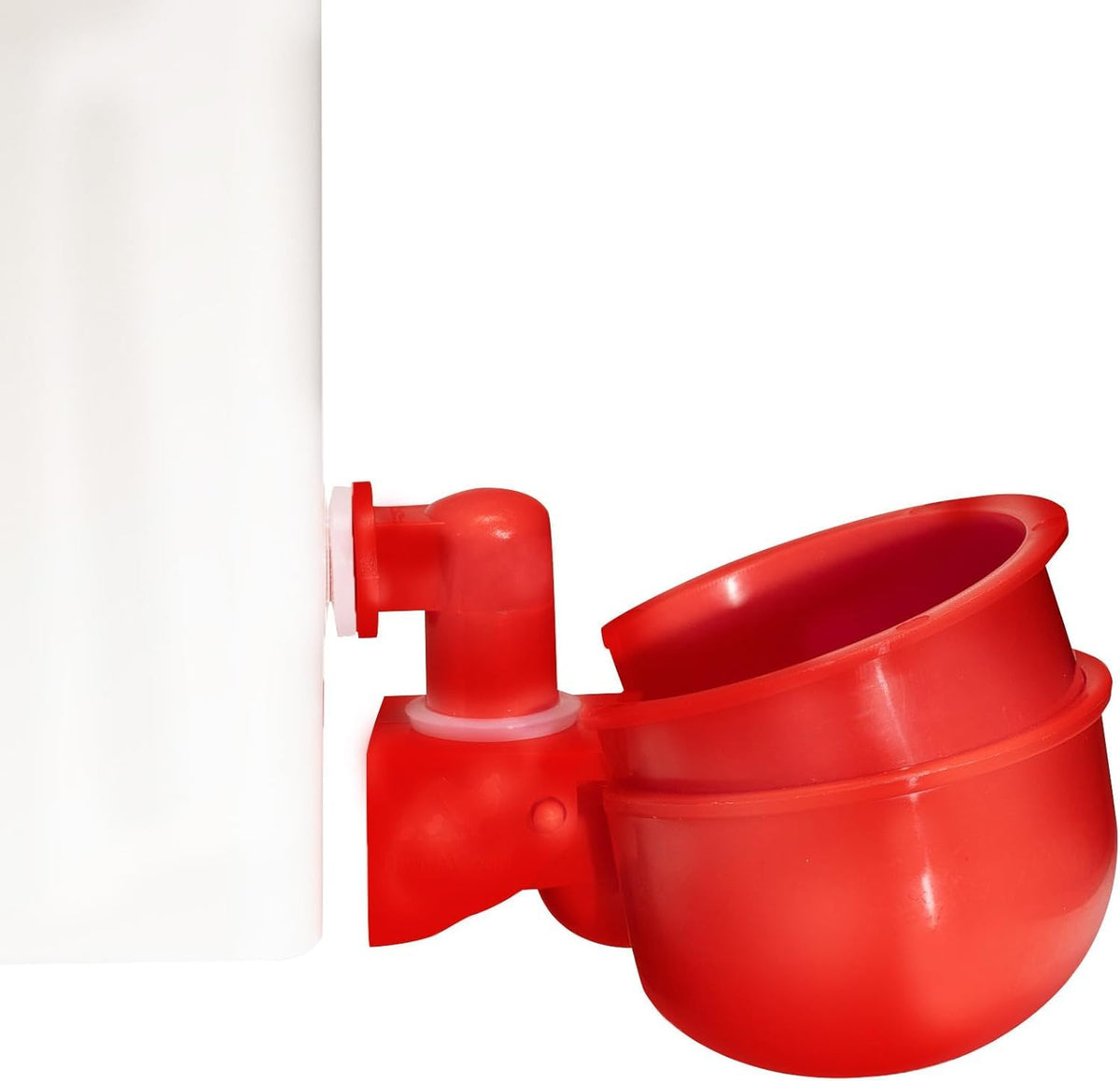 RentACoop auto-fill cups maintain water at ¾ full for spill-free operation