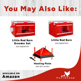 Liners sized to fit Little Red Barn Brooder precisely