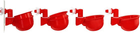 RentACoop DIY Waterer Kit with four auto-fill cups for poultry watering
