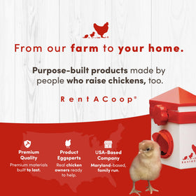 RentACoop LED light with cool and warm settings supports exploration