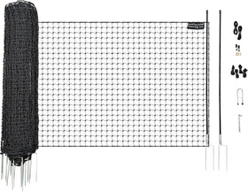 RentACoop non-electric boundary fence roll provides wide, secure chicken enclosure coverage.