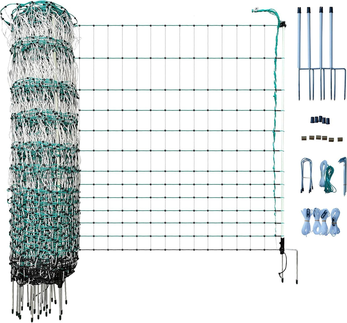 RentACoop electric fence roll protects poultry from predators