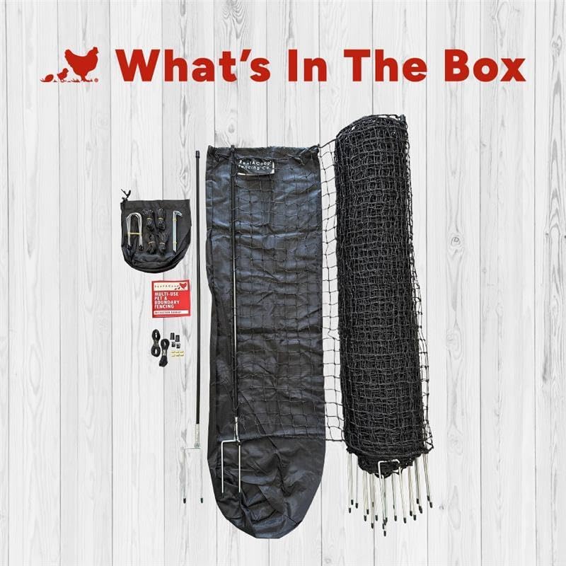 RentACoop repair kit included for quick fixes during fence setup.