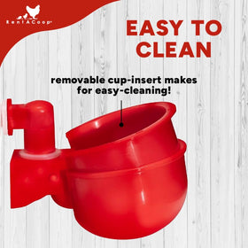 RentACoop sliding top refill enables easy top-ups from above.