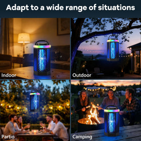 REOGLE bug zapper replaceable UV/LED tube extends product lifespan.