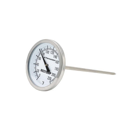 REOTEMP K82-3 soil thermometer with a 5-inch stem for precise seedling readings.